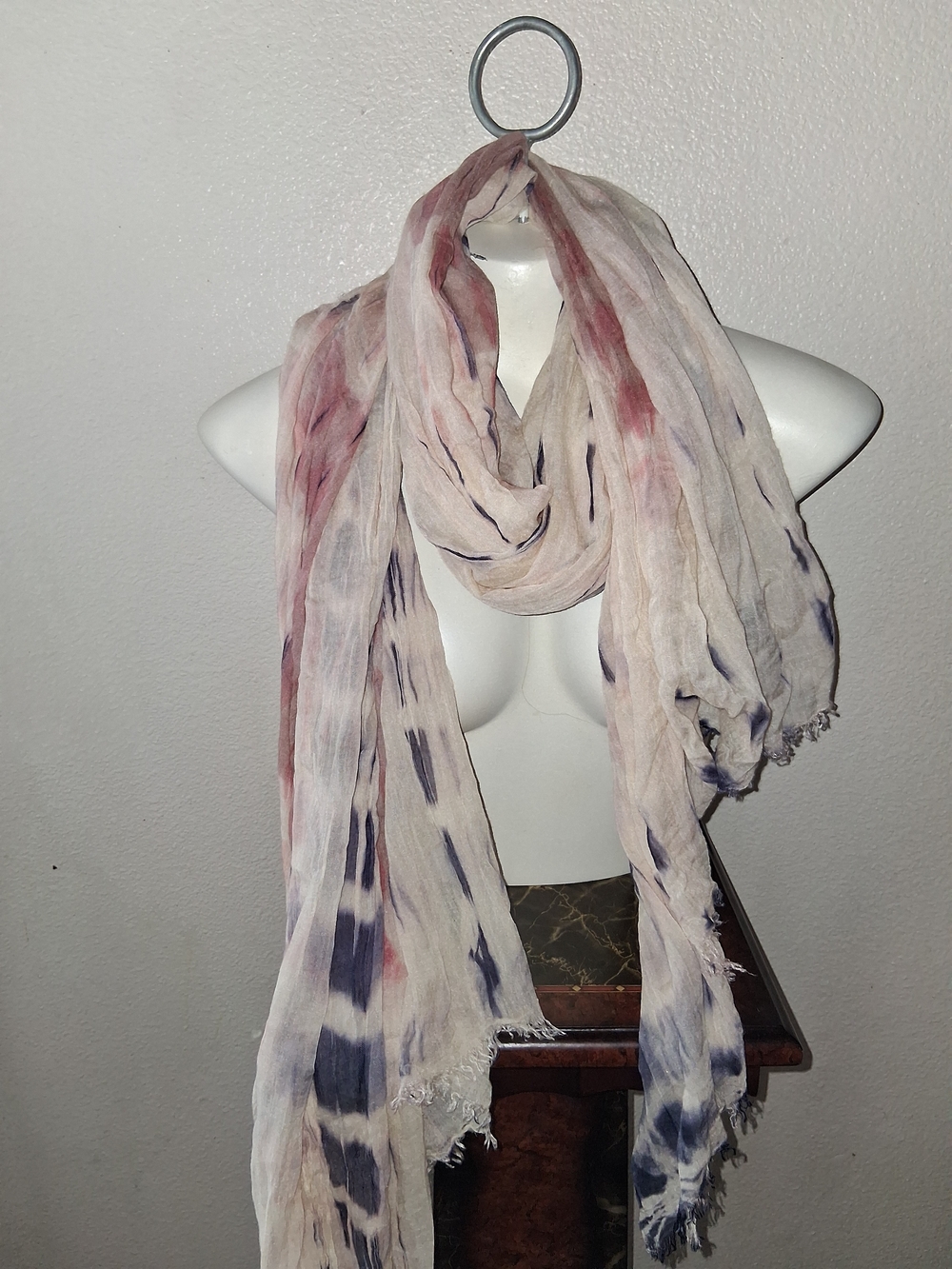 lovestitch Lightweight Boho Indie Scarf Large Wrap , Headress 37x74in